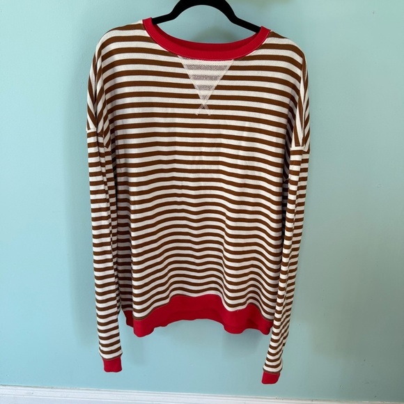 Free People We The Free Cool and Classic Crewneck Coffee Brown Size Large - Picture 6 of 13